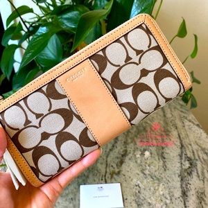Coach slim wallet